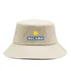 Boinas Big Head Ricard Bucket Hats XL 63cm para hombres Mujeres Bob Summán de verano Sombrero con cuerda Grandes Logerets personalizados de Panamá