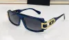 2023 Gold Kristall Blau Sport Sonnenbrille 163 Männer Frauen Sommer Mode Sonnenbrillen Sunnies gafas de sol Sonnenbrille Sun Shades UV400 Brillen