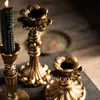 Świecane uchwyty retro żywica świec świeca posiadacz kinkiet nostalgiczny zabytkowe francuskie świece akcesoria dekoracje do domu