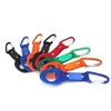 Water Bottle Clip Buckle Hook Hanger Clasp Rubber High Elasticity Solidly Camping Hiking Traveling Carabiner Multicolor Z0027