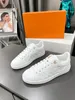 2023 Designer Kvinnor Casual Shoes Italy Lågklippta toppbrev Högkvalitativa sneaker Beige Ebony Canvas Tennis Shoe 1020