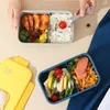 Dinnerware Sets Practical Box Convenient PP Material Picnic Hiking Lunch Bento 1 Set