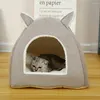 Letti per gatti Winter Warm House Bed Ears Pet Cave Nest Cuccia per cani di piccola taglia Cuccia per gattino
