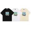 Men's Tshirt with short sleeved round neck Cartoon printing style for summer and quick drying breathability pure cotton limited time PHEM