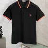 Męskie koszulki polo projektant mody męskie koszulki Polo projektant T Pegasus hafty krótki rękaw top mężczyźni kobiety biznesowe koszule na co dzień letnia klapa obszerna koszulka L6C1