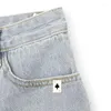 Catene 8 pezzi/set Spille per cartoni animati Spilla Distintivi Spilla in metallo per vestiti Jeans 57BD