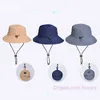 Summer Snapback Hats Waterproof Fisherman Hat dla mężczyzn kobiety na świeżym powietrzu czapki baseballowe szerokie grzbiet kubełko czapka rybołówstwo korespondencję