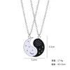 Collane con ciondolo che vendono cuciture Yin e Yang Sole Luna Lega Due petali Pesci Coppia Collana Accessori per gioielli di moda Regalo