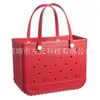 New Dongdong Big Bag Beach Storage Bag Women's Handbag EVA Beach Bag Printed Basket 230526