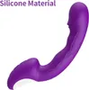 saída de fábrica poderosa vibrador G-Point com 25 modos de vibração Toy adulto feminino vibratório Vibrador textura realista Recarregável Massager de palito de sexo roxo