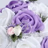 Dekoratif Çiçekler Gelin Nedime Düğün Buket Buket İpek Güller Yapay Gelin Boutonniere Pims Mariage Aksesuarlar