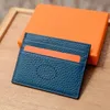 Porte-monnaie en cuir de vachette de marque classique pour femme Pochettes avec boîte Porte-cartes de créateur de luxe Fentes pour cartes de crédit Portefeuilles clés Porte-passeport Porte-cartes carré pour hommes dame