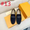 Designer loafers män handgjorda läderskor avslappnade körlägenheter slip-on skor mockasins båtskor svart/vit/blå plus storlek 38-46