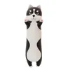 Poupées en peluche 70-130cm Animal Chien Long Oreiller En Peluche Husky En Peluche Jouets Doux Coussin De Couchage Poupée Enfants Enfants Bébé Filles Bande Dessinée Cadeaux 230525