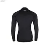 Herrt-shirts S-3XL UV-skydd Lycra Rashguard män långärmad baddräkt simma utbrott snabb torr surfkörning t-skjorta för simning ny L230520