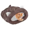 Katzenbetten Winter Katzenhaus Hunde Weiches Nest Zwinger Bett Höhle Schlafsack Matte Hund Kätzchen Liege Haustierbedarf