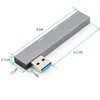 Hub USB z 3-portowym koncentratorem USB 1 3.0 Hub 2 2.0 Hub USB rozdzielacz USB Expander dla laptopa, komputera z systemem Windows, MAC, drukarki, dysku flash, mobilny dysk twardy, notebook komputer