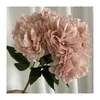 Декоративные цветы искусственное цветочное шелковое пиони букет свадебная пография цветочная домашняя гостиная сад Голубой розовый симуляция peonys