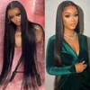 Bone Straight Human Hair Wig For Women Brazilian Black Pre Plucked 30inch 13x4 13x6 Lace Front Wigs 360 Full Hd Lace Frontal Wig