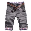 Men's Shorts Men Casual Summer Plaid Patchwork Pockets Buttons Fifth Pants Loose Beach Shorts Male Sweatpants Summer Men Pants Running Shorts 230526