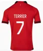 23 24 Stade Rennais Camavinga Soccer Jersey Doku 2024 2023 Rennes Bourigeaud Maillots de Foot Truffert Terrier Maouassa Nzonzi Aguerd Football Shirt