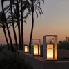 Floor Lamps Courtyard Lawn Outdoor Light Villa Garden Waterproof Landscape Modern Solar Energy Lighting Led Lamp Gate