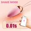 ワイヤレスBluetooth App Mini Bullet Vibrator Women'sClintoris Remot Pantie Vibrating Love Egg Sex Toy for Womenカップル