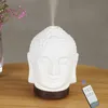 Essentialoljor diffusorer WiFi Control Air Firidifier AROM Eterskapolja Diffusor 7 Färger Led Night Light Cool Buddha Mist Maker Aromatherapy för Hem 230525