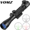 3-9x40eg Illuminato Rosso Verde Telemetro Reticolo Cannocchiale di Trippa Picatinny Rail Caccia Airsoft Rifle Scope