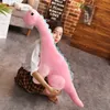 Poupées en peluche 50 / 80cm Jouets en peluche de dinosaure Kawaii Poupée dragon à long cou en peluche Animal doux en peluche Jouet pour enfants Cadeau d'anniversaire Poupée 230525