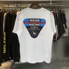 디자이너 패션 의류 티 TSHIRT RHUDE RACE 패치 세계 챔피언 기념 이중 원사 순수면 캐주얼 짧은 슬리브 TSHIRT 남성 여성 면화 스트리트