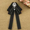 Neck Ties Elegant Ribbon Bowtie Female Girl Adjustable Suit Shirt School Uniform Butterfly Office Women Accessory Gifts