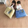 Borse per pannolini Borse per pannolini per bambini Borsa di stoccaggio ad alta capacità in cotone Borsa da viaggio coreana Borse per mamma infantile moda T230526