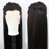 Lace Wigs LANLAN Han Costume Junior Male Dongfang Qingcang Cosplay Front Wig Ancient Fashion Custom Cover 230525