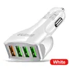 Charge rapide rapide 4 Ports Usb 7A 3.1A chargeur de voiture adaptateurs d'alimentation automatique pour IPhone 15 11 12 13 14 Samsung S23 S24 gps pc téléphone android