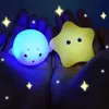 Bath Toys Baby Animais fofos Banho Nada de água LED LIGHT UP Toys Soft Rubber Float Induction Frogs luminosos para crianças jogam presentes engraçados 230525