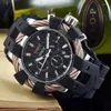 Relojes de pulsera Black Angel Series para Hombre, Reloj funcional de acero inoxidable, luminoso, resistente al agua, invicto, Reloj De Hombre Drop