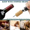 Openers Safety Air Pump Wine Bottle Opener with Foil Cutter Corkscrew Stainless Steel Pin Pressure Cork Remover 230525