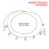 S3701 plage riz perles taille chaînes ceinture ventre chaînes pour femmes Sexy taille décoration corps chaîne coquille perlée ceinture