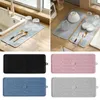 Table Mats Drain Pad Roll-up Storing Tableware Heat-resistant Anti-scalding Drying Mat Faucet Drip Protection