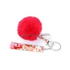 Schlüsselanhänger, Lanyards, Kartengreifer für Frauen, lange Nägel, Acryl, Debit-Bankkarten, Schlüsselanhänger, Schlüsselanhänger, Geldautomaten-Clip, Pom-Ball, Drop-Lieferung, F DHFNL