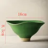 Plates Creative Ceramic Stilt Bowl Handgjorda Stoare Western Pasta Plate Hushållssallad Dessert Noodle Soup Stor bordsartiklar