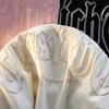 女性用Tシャツ夏コットンニューラウンドネック女性の半袖フォームレター印刷TシャツビンテージルーズY2KトップP230526