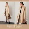 Femmes fourrure Faux mélange hiver manteau laine court épaissi mode peau de mouton manteaux et vestes femmes 2023 simple boutonnage