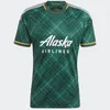 2023 2024 Mens Portland Timbers Soccer Jerseys Home Away Green White 22 23 MLS Blanco Chara Valentin Valeri Niezgoda Men Shirts S-2xl