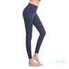 Femmes Yoga Leggings Aligner Yoga Pantalon Nude Taille Haute Running Fitness Sport