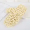 Natural Sisal Bath Gloves Spa Shower Scrubber Mitt Soften Slooth Renew Hud Anti-Aging Cleaning Borstes