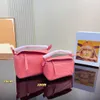 line designer Bags unisex high quality crossbody shoulder purse Solid Color Handbag Cowhide purse men women luxurys bags 230524