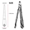 Bow Ties Wholesale Custom Pattern Polynesian Design Fashion Accessories Elegant Mens Stripe Tie Promotional Gift Neck