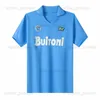 XXXL 4XL 1987 88 89 Napoli Retro Soccer Jerseys 1990 1991 93 94 COPPA Italia SSC Napoli Maradona Zola Classic Vintage Neapolitan Long Sleeve 2013 14 Football Thirts